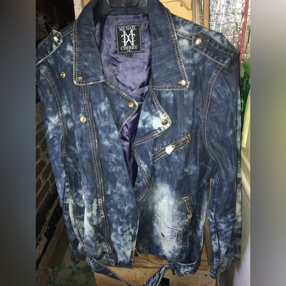 Michael Cherry Premium Denim Jacket Brand New With Tag